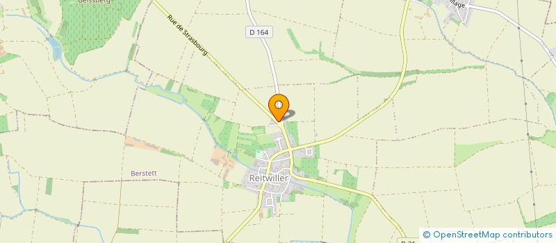 localisation de l'entreprise SCI REWIANE  MARLENHEIM