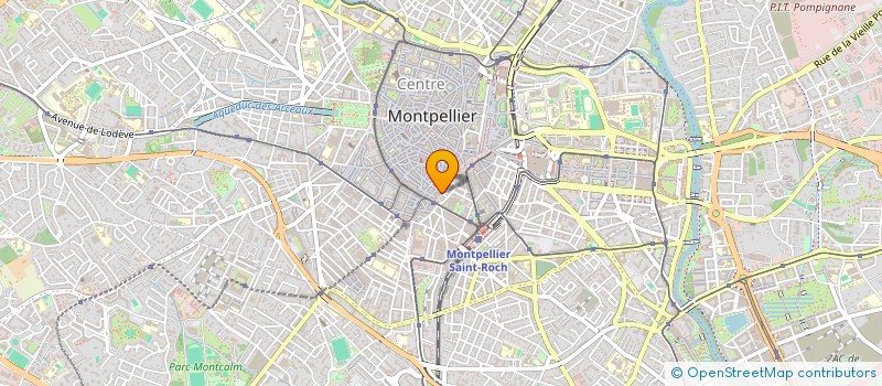 localisation de l'entreprise SCI REY à MONTPELLIER
