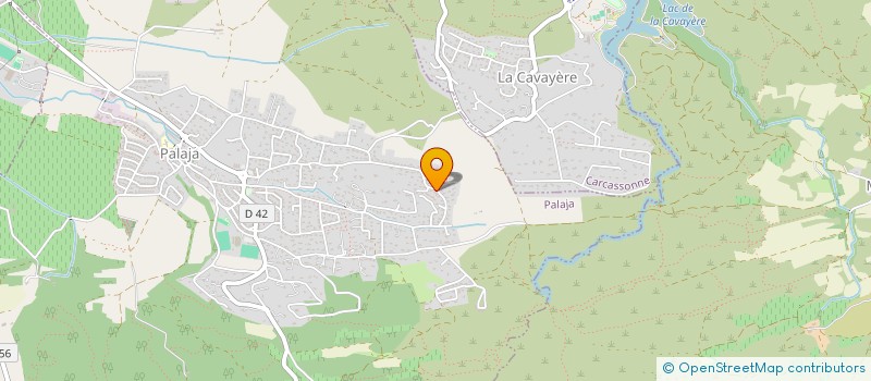 localisation de l'entreprise SCI REY  CAZILHAC