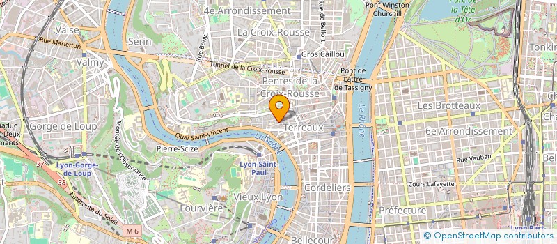 localisation de l'entreprise SCI REY à LYON