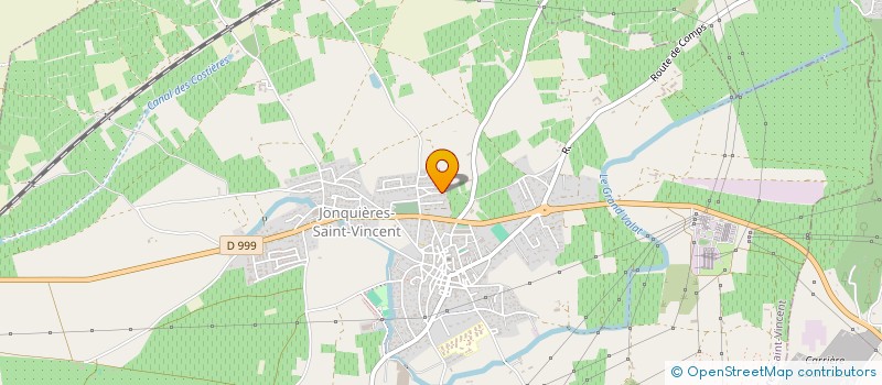 localisation de l'entreprise SCI REY  JONQUIERES-SAINT-VINCENT