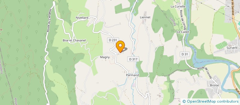 localisation de l'entreprise SCI REY-BESSE  MOYE