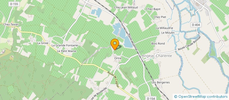 localisation de l'entreprise SCI REYATEM à CHATEAUNEUF-SUR-CHARENTE