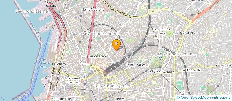 localisation de l'entreprise SCI REYGAL  MARSEILLE