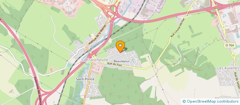 localisation de l'entreprise SCI REYHANE  LA FRANCHEVILLE