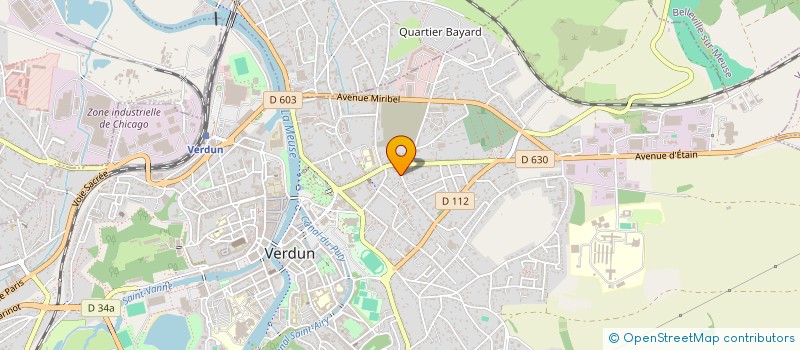 localisation de l'entreprise SCI REYJEAN à VERDUN