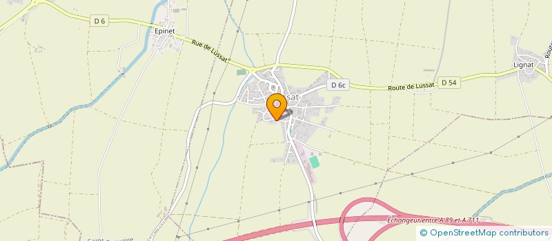 localisation de l'entreprise SCI REYMOND à SAINT-BEAUZIRE