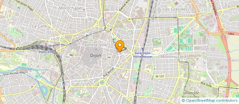 localisation de l'entreprise SCI REYMOND MARTIN ISGO à DIJON