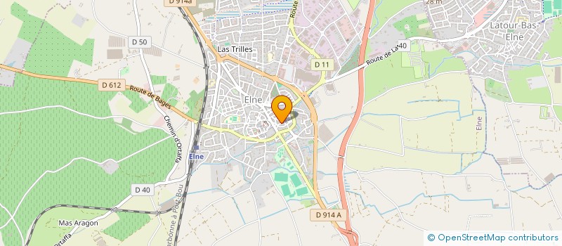 localisation de l'entreprise SCI REYNA  ELNE
