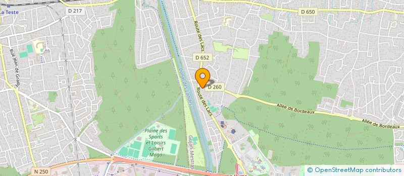 localisation de l'entreprise SCI REYNAUD 33  GUJAN-MESTRAS