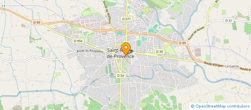 localisation de l'entreprise SCI REYNAUD EN PROVENCE  SAINT-REMY-DE-PROVENCE