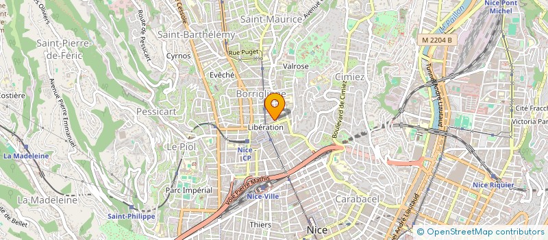 localisation de l'entreprise SCI REYNAUD ET FILS à NICE