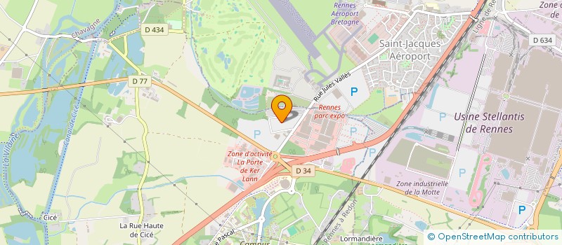 localisation de l'entreprise SCI REYNEL à BRUZ