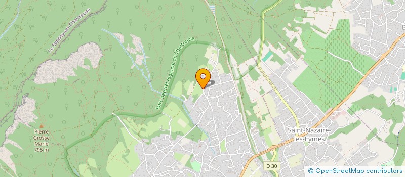localisation de l'entreprise SCI REYNIER à SAINT-ISMIER