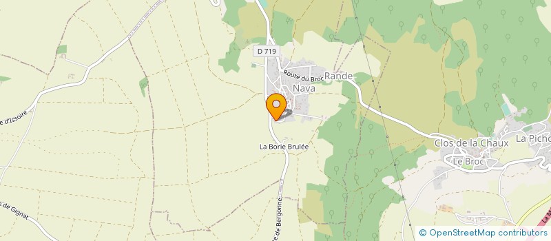 localisation de l'entreprise SCI REYT  BERGONNE