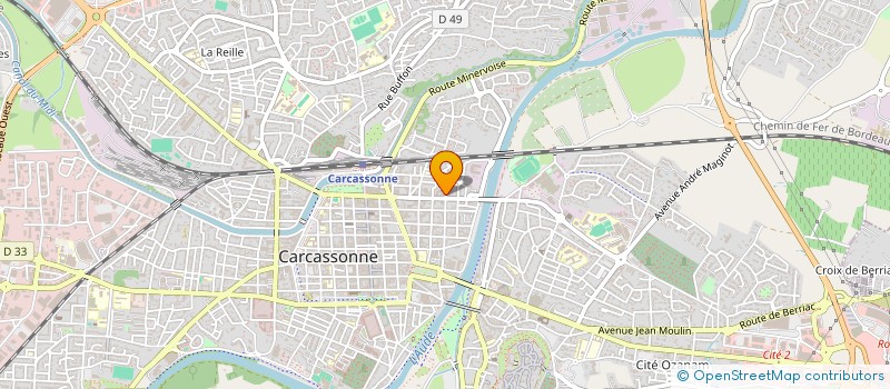 localisation de l'entreprise SCI REYTUSO à CARCASSONNE