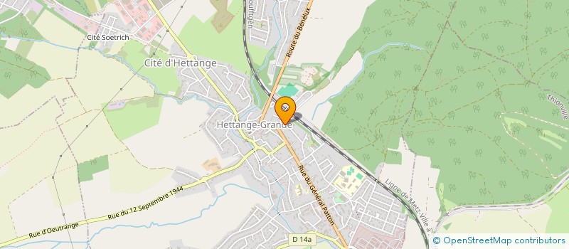 localisation de l'entreprise SCI REZ 2  ZOUFFTGEN