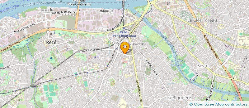 localisation de l'entreprise SCI REZE BIOLOGIE  REZE