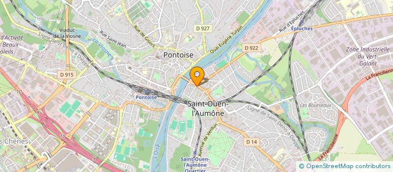localisation de l'entreprise SCI REZID à SAINT-OUEN-L'AUMONE