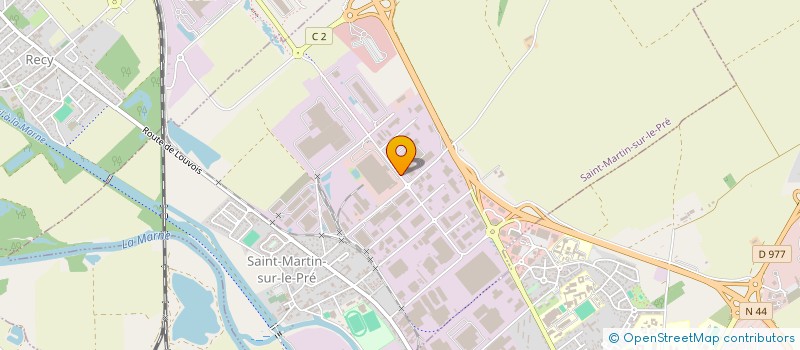 localisation de l'entreprise SCI REZISUD à SAINT-MARTIN-SUR-LE-PRE