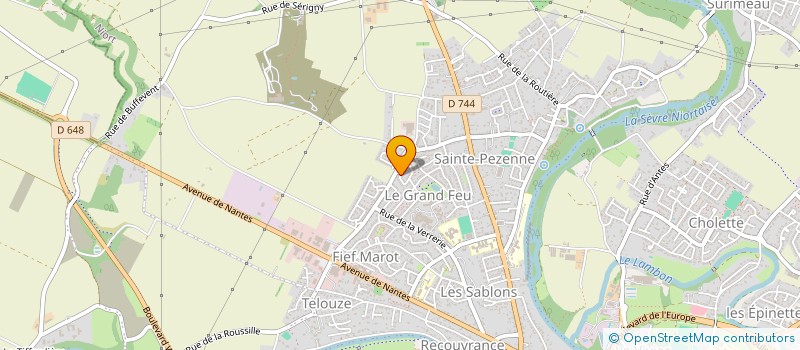 localisation de l'entreprise SCI REZKI à NIORT