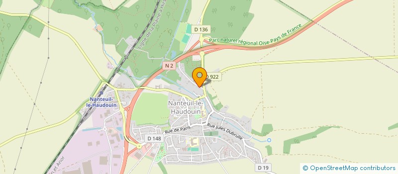 localisation de l'entreprise SCI REZME  NANTEUIL-LE-HAUDOUIN