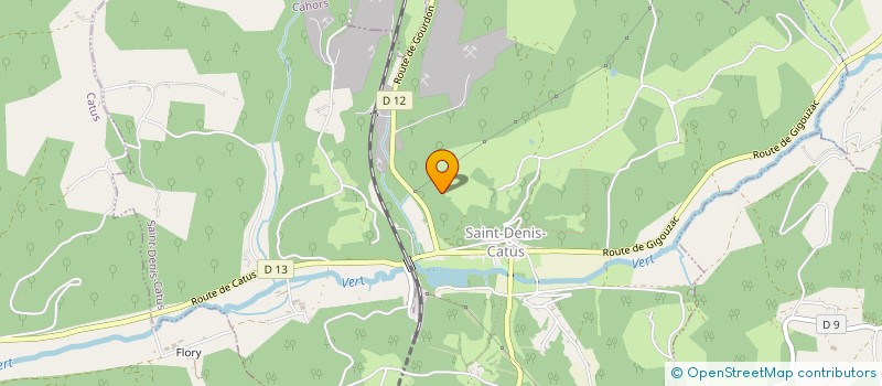 localisation de l'entreprise SCI RF FAMILY  CATUS