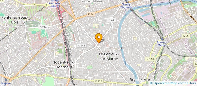 localisation de l'entreprise SCI RFC à LE PERREUX-SUR-MARNE