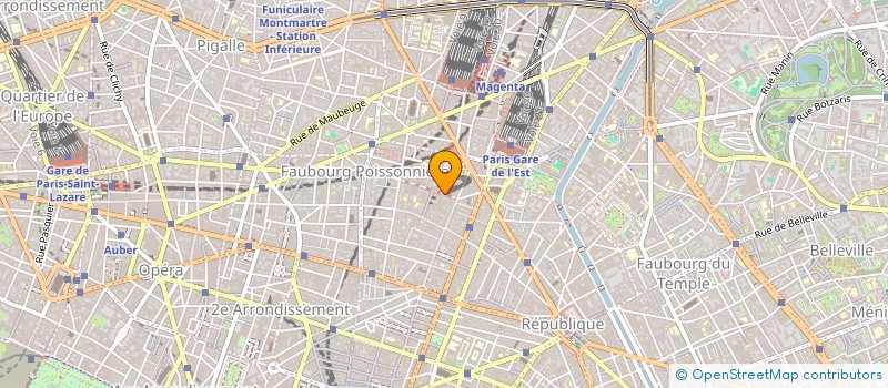localisation de l'entreprise SCI RFM à PARIS