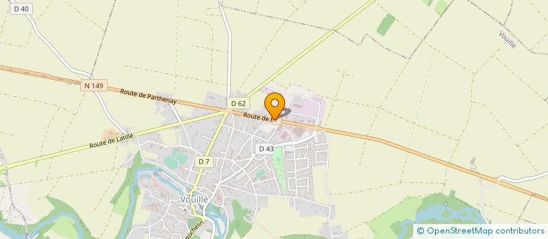 localisation de l'entreprise SCI RG  AYRON