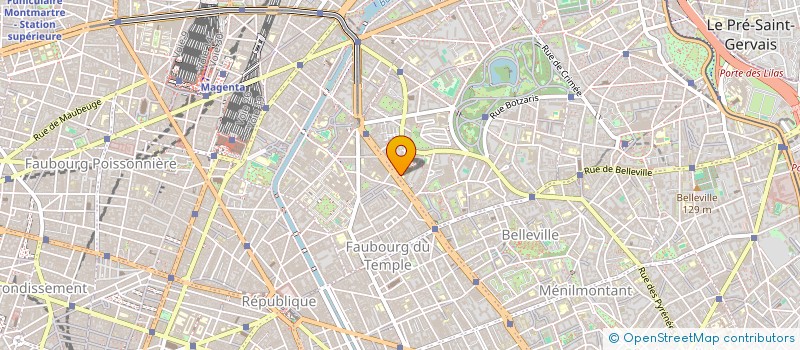 localisation de l'entreprise SCI RG  PARIS