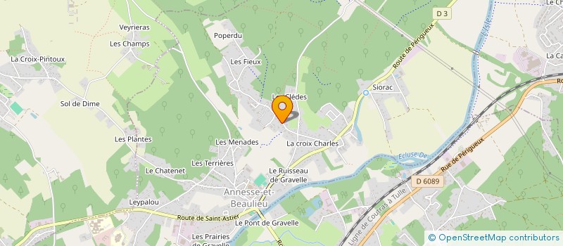 localisation de l'entreprise SCI RG  ANNESSE-ET-BEAULIEU