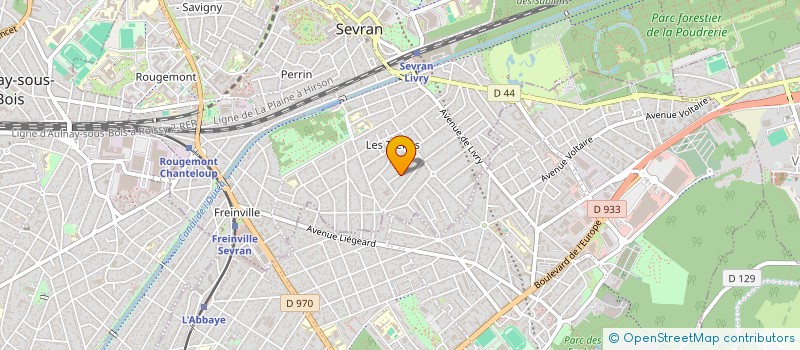 localisation de l'entreprise SCI RG FAMILIAL à SEVRAN