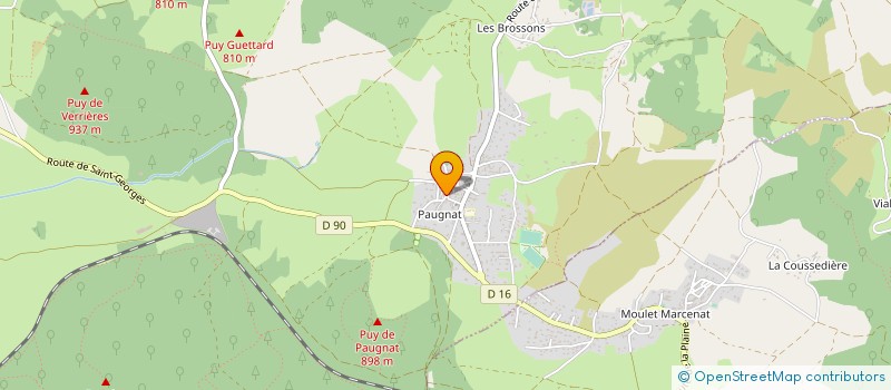 localisation de l'entreprise SCI RG GALLARD  CHARBONNIERES-LES-VARENNES