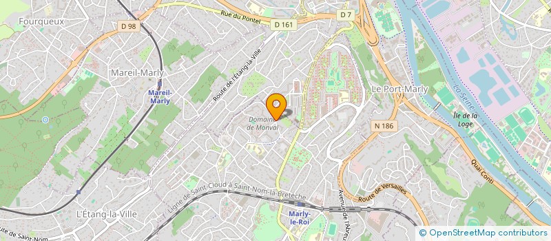 localisation de l'entreprise SCI RG VILLENNES  MARLY-LE-ROI