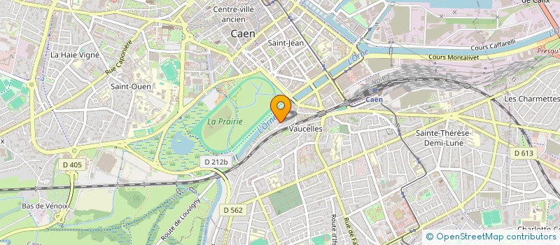 localisation de l'entreprise SCI RG2 IMMOBILIER à CAEN