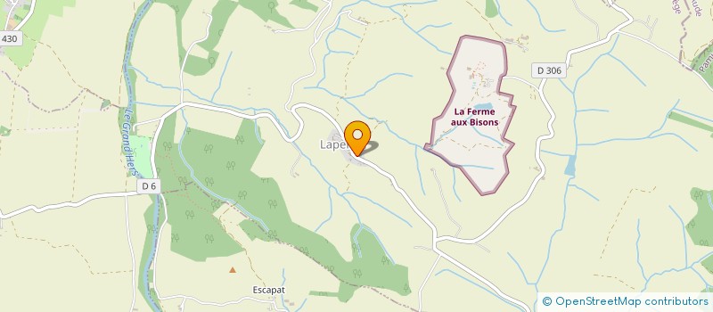 localisation de l'entreprise SCI RG2M à BESSET