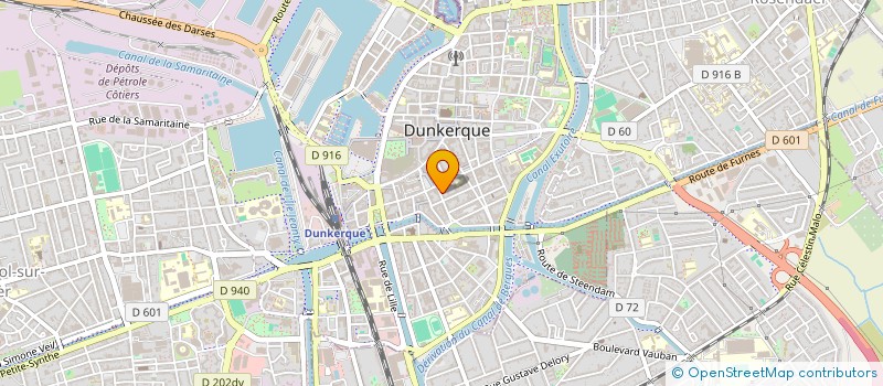 localisation de l'entreprise SCI RGAFAMILY à DUNKERQUE