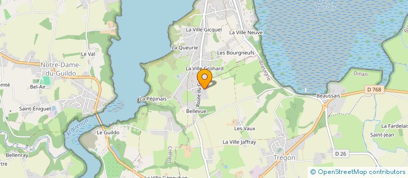 localisation de l'entreprise SCI RGDB  BEAUSSAIS-SUR-MER