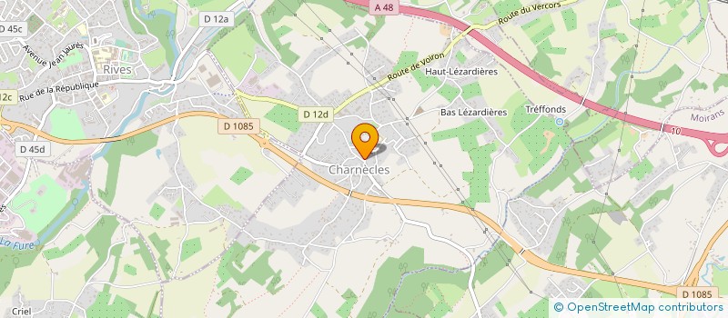 localisation de l'entreprise SCI RGHS  CHARNECLES