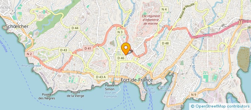 localisation de l'entreprise SCI RGN  FORT-DE-FRANCE