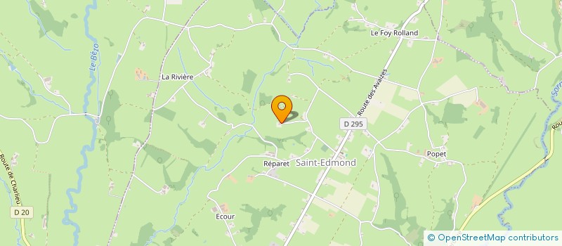 localisation de l'entreprise SCI RGR  SAINT-EDMOND