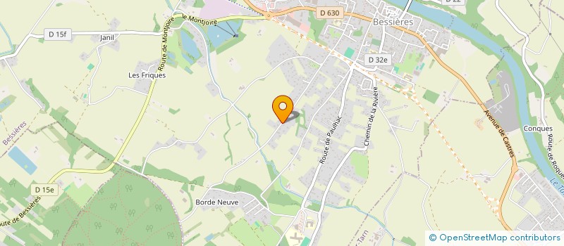 localisation de l'entreprise SCI RGR PATRIMOINE TOULOUSE  BESSIERES