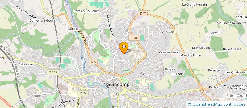 localisation de l'entreprise SCI RGTN  PABU