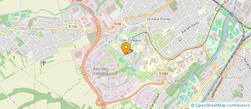 localisation de l'entreprise SCI RH  MULHOUSE