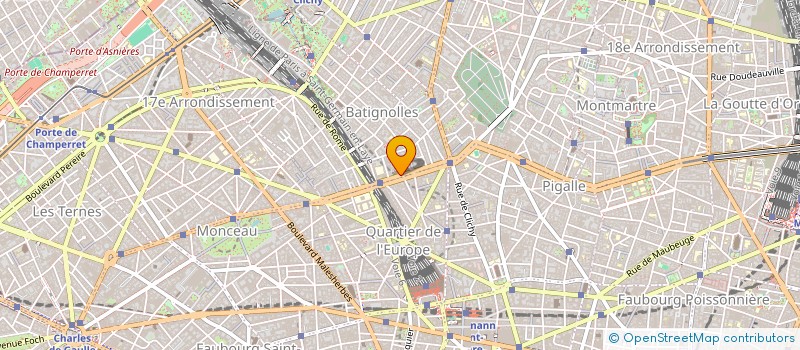 localisation de l'entreprise SCI RHC IMMOBILIER  PARIS