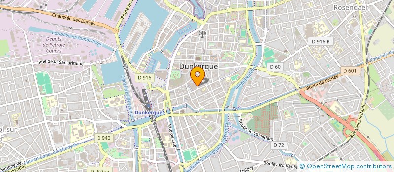 localisation de l'entreprise SCI RHDA à DUNKERQUE