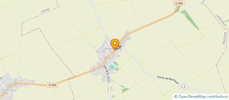 localisation de l'entreprise SCI RHESUS REAL ESTATE  MACHAULT