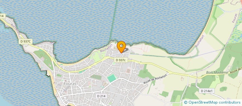 localisation de l'entreprise SCI RHIANNON  FOURAS