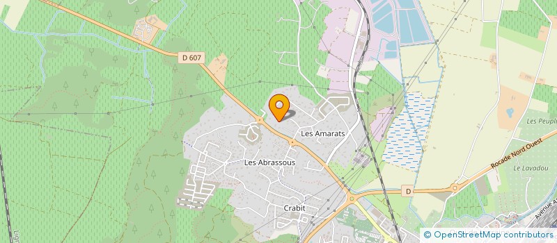 localisation de l'entreprise SCI RHIN ET DANUBE à NARBONNE